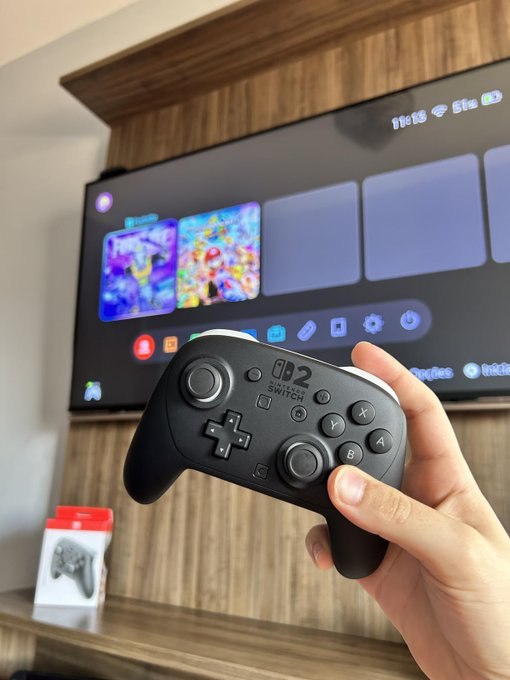 Nintendo Switch™ 2 Pro Controller com Frete Grátis