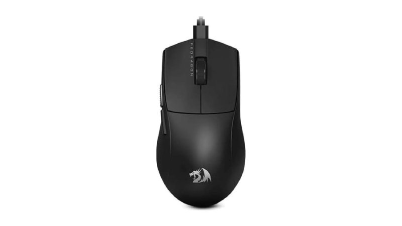 Mouse Redragon Ultra Light K1ng M724 1k Hz preto com fio