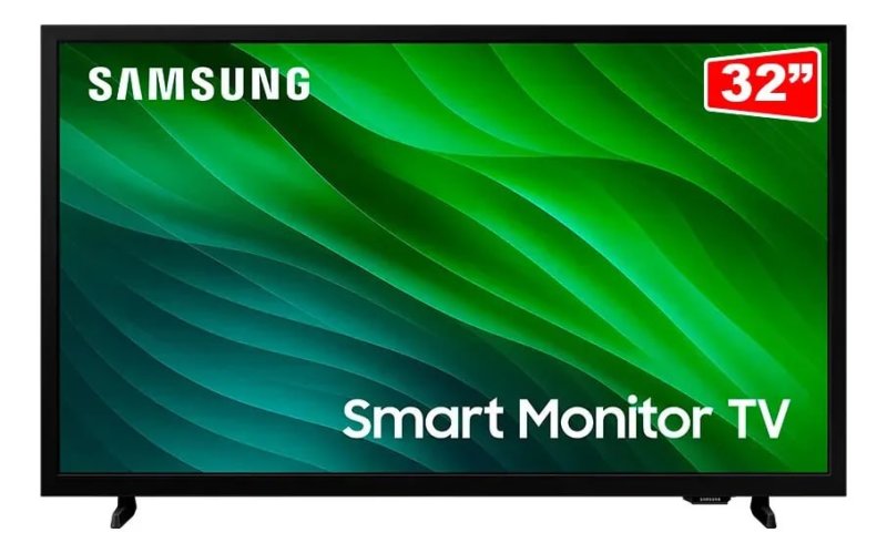 Samsung 32'' HD Tizen HDR Wi-Fi - Smart TV - Preto