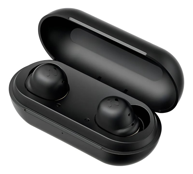 Fone de Ouvido Havit TW969 Lite TWS Bluetooth 5.4 Gamer Baixa Latência 60ms Microfone ENC Até 33h Bateria 7h por Carga Driver 8mm In Ear Cor Preto