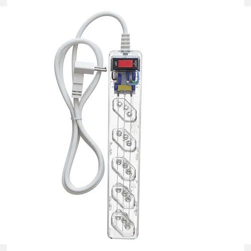 Protetor Elétrico Clamper iCLAMPER Energia 5 com Tecnologia LCF para 5 Tomadas