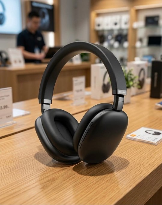Fone de Ouvido Basike Bluetooth 5.4 com Cancelamento de Ruído ANC e Microfone + Frete Grátis