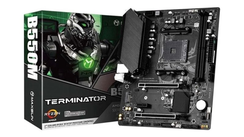 Placa Mãe MAXSUN B550M MS-Terminator