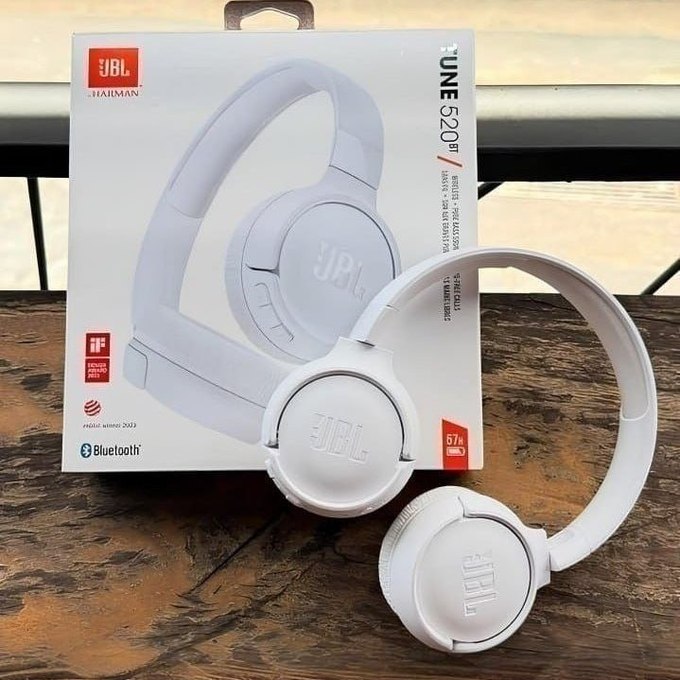 Fone de Ouvido JBL Tune 520BT Bluetooth + Frete Grátis