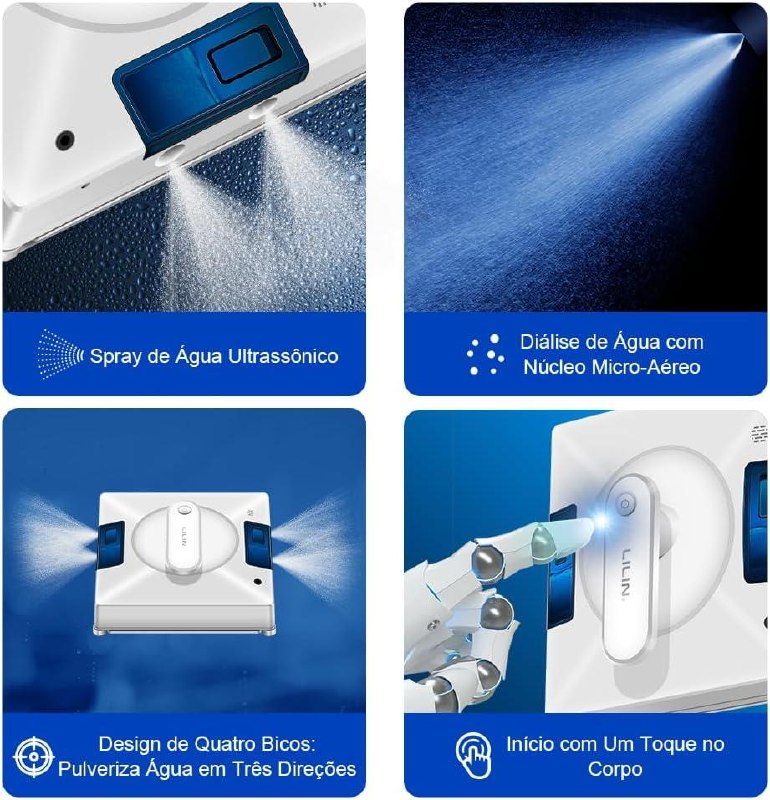 Robô Limpa-Vidros Lilin YW509