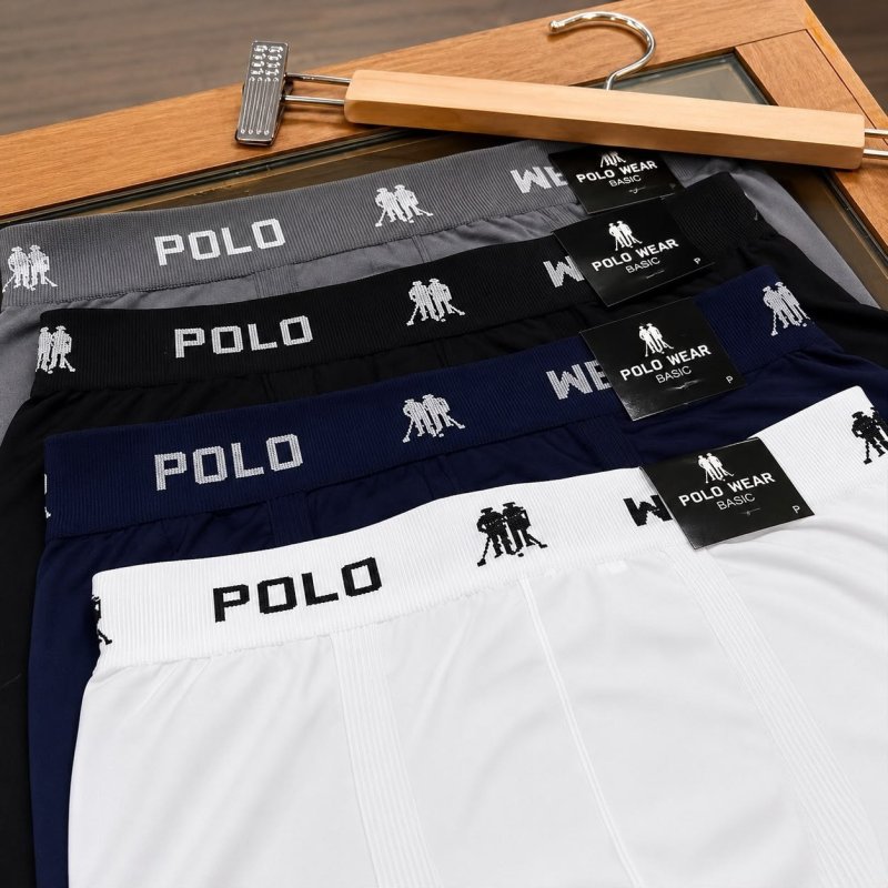Kit 10 Cuecas Boxer Lisa Polo Wear Sortido