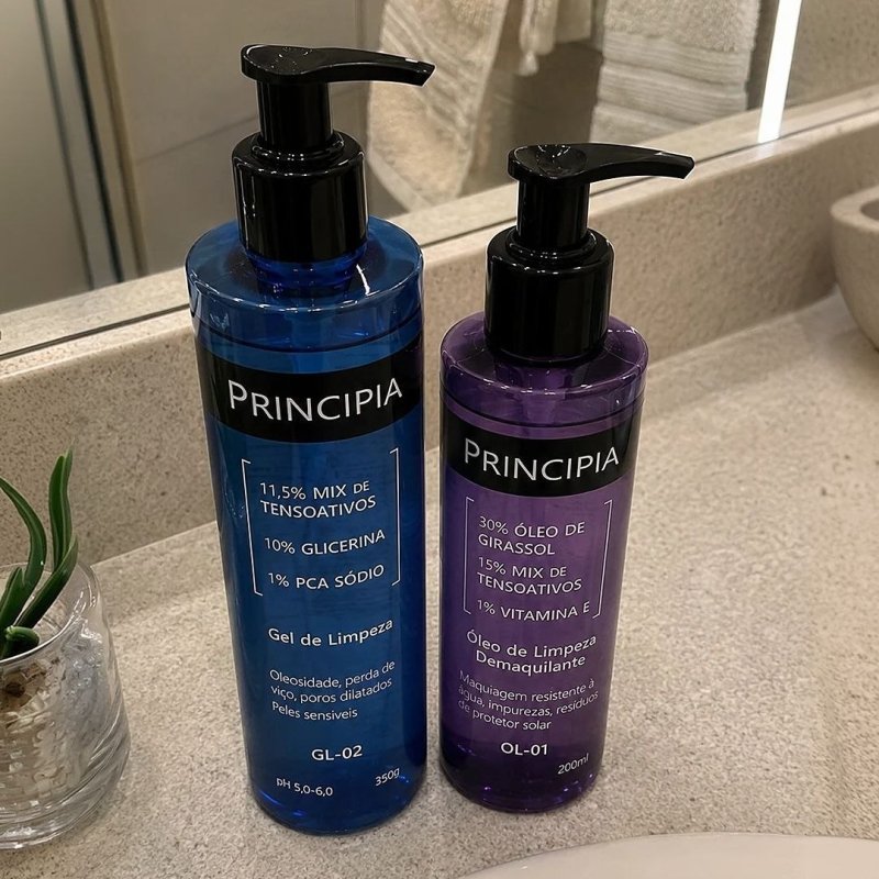Principia Kit Limpeza Profunda para Pele Sensível GL-02 + OL-01