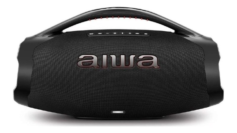 Caixa de Som AIWA a Boombox Plus 200W Bluethooh Aws-Bbs-01-B Preto