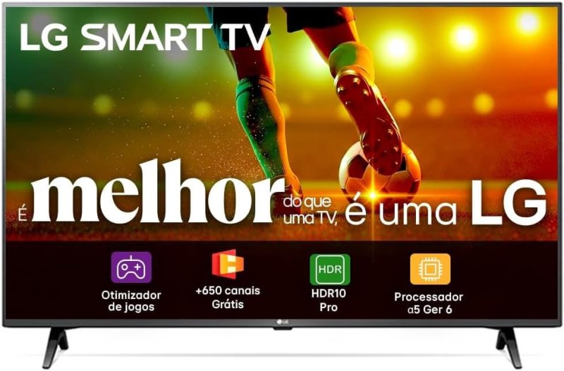 LG 43" Full HD 43LR6700 - Processador α5 Ger6 AI - Alexa integrado