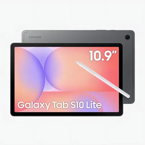 Galaxy Tab S10 Lite 5G, 128GB, 6GB RAM, S Pen e Capa Smartbook Cover Inclusas