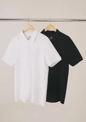 Kit Com 2 Camisas Polo Básicas Masculinas Hering