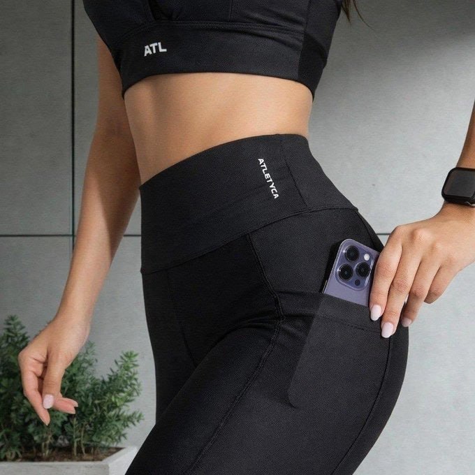 Legging Com Bolso Fitness Feminino Atletyca