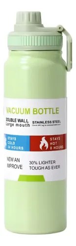 Garrafa Térmica 800ml Isotérmica Parede Dupla Inox Squeeze