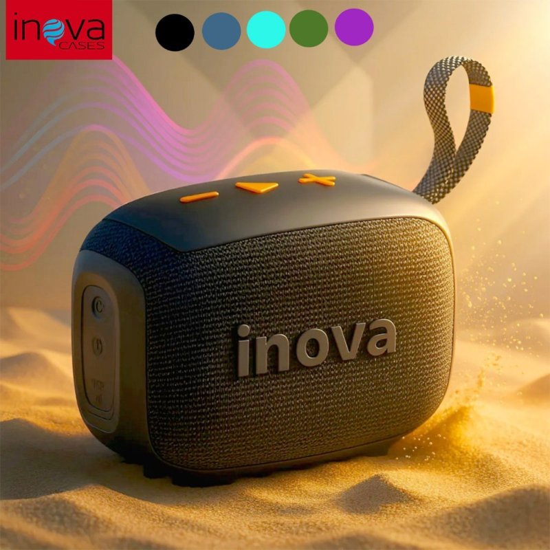 Inova caixa de som bluetooth Portátil Go 4 Com Bateria Esportiva À Prova D 'Água pen drive FM TWS caixinha de som