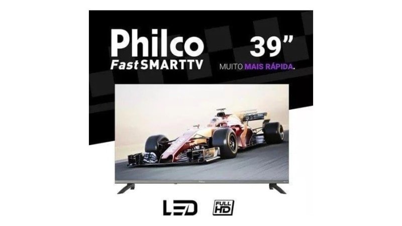 Smart Tv 39" Philco Full HD Tv Dolby Audio P39CRA