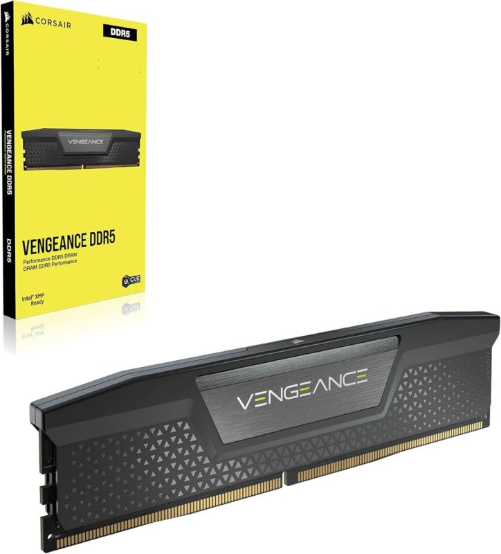 Memória Corsair DDR5 16GB 1X16GB PC5200 Vengeance CMK16GX5M1B5200C40