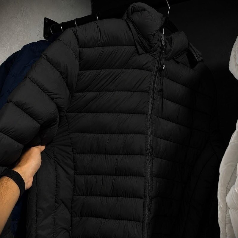 Jaqueta Puffer De Frio Blusa Impermeável Inverno Intenso Preto