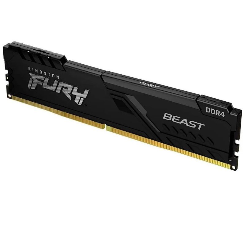 Memória RAM Kingston Fury Beast 8GB DDR4 3200MHz CL16 XMP 2.0 Desktop KF432C16BB/8