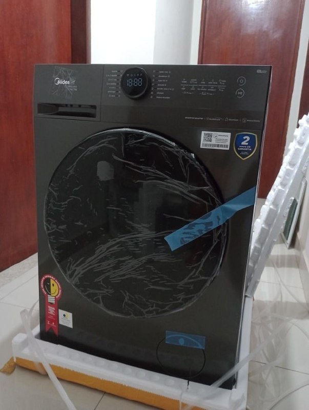 Lava e Seca 10,5kg Titanium Inverter Midea