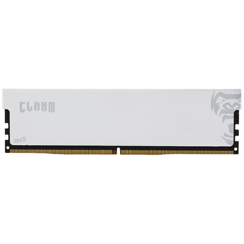 Memória Clanm 16GB (1x16GB), DDR5, 4800MHz, CL40, Branca, CLANM14581