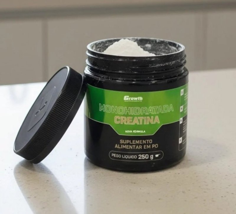 Creatina Monohidratada 250g Growth Supplements - Sem sabor em Pó