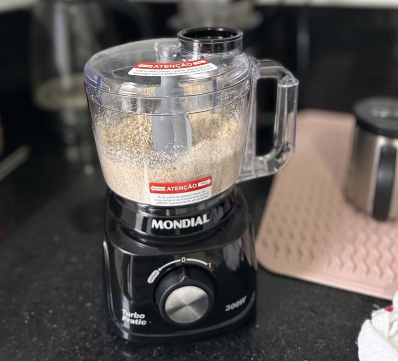 Mondial Mini Processador Turbo Pratic, Preto, 300W, 220V
