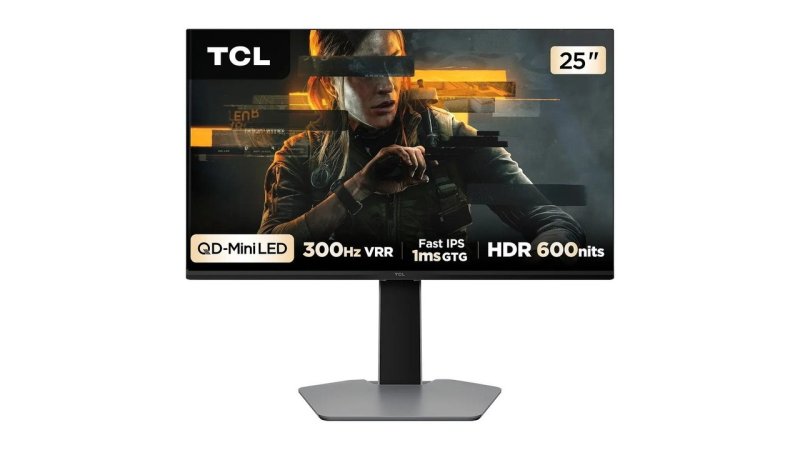 Monitor Gamer TCL 25" Qd Mini LED Full Hd 300Hz 2 HDMI 25g64