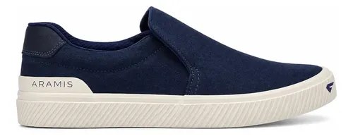 Tênis Masculino Confortável Aramis Daily Slip Canvas Casual
