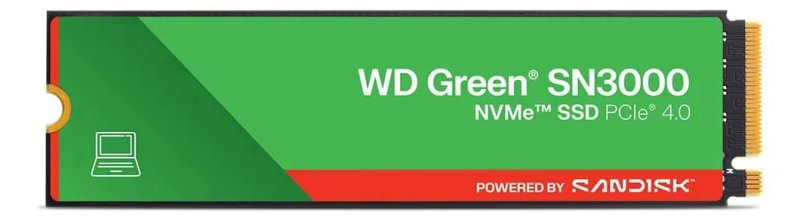 SSD 1TB M.2 NVMe PCIe 4.0 Western Digital Sn3000