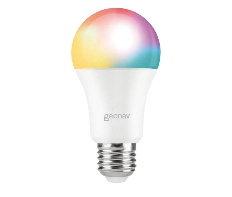 Hi by Geonav Lâmpada Inteligente Led 9W, Wi-Fi, E27
