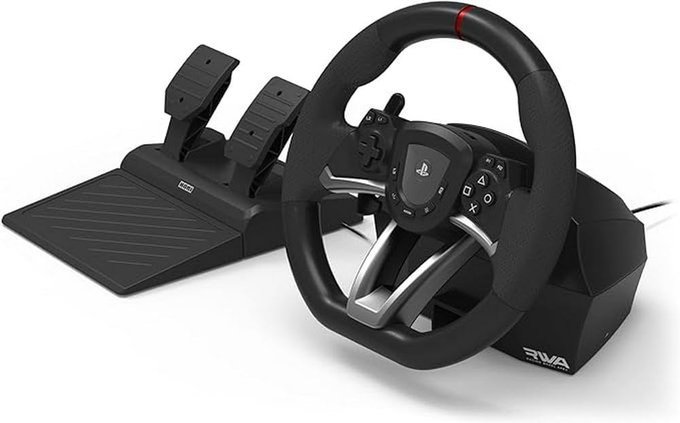 Volante para Jogos de Corrida Hori Apex para PS4, PS5 e PC