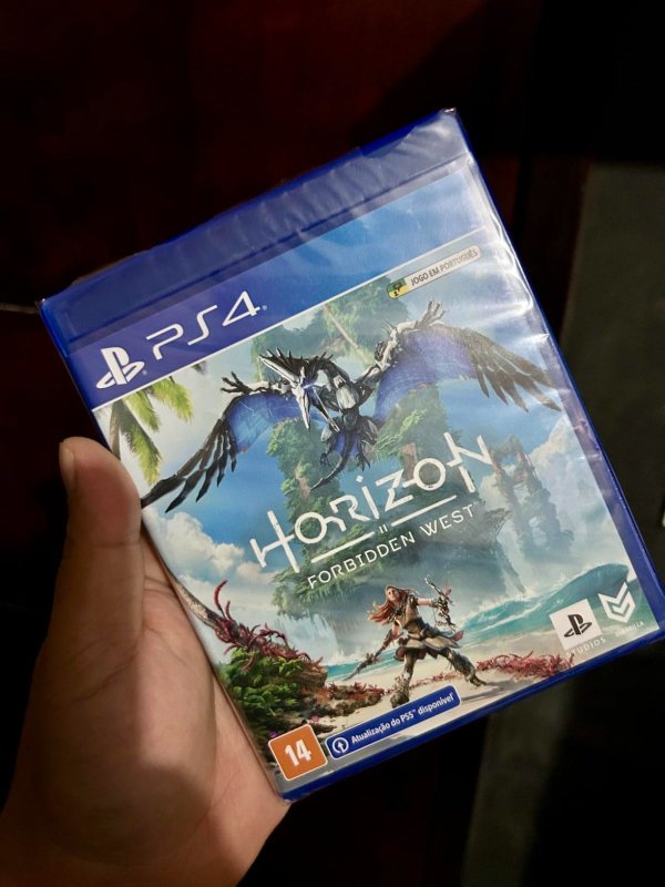 Horizon Forbidden West PS4 + Frete Grátis (atualização gratuita para Ps5)