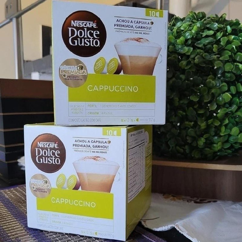 Nescafé Dolce Gusto Café em Cápsula Cappuccino 10 Cápsulas
