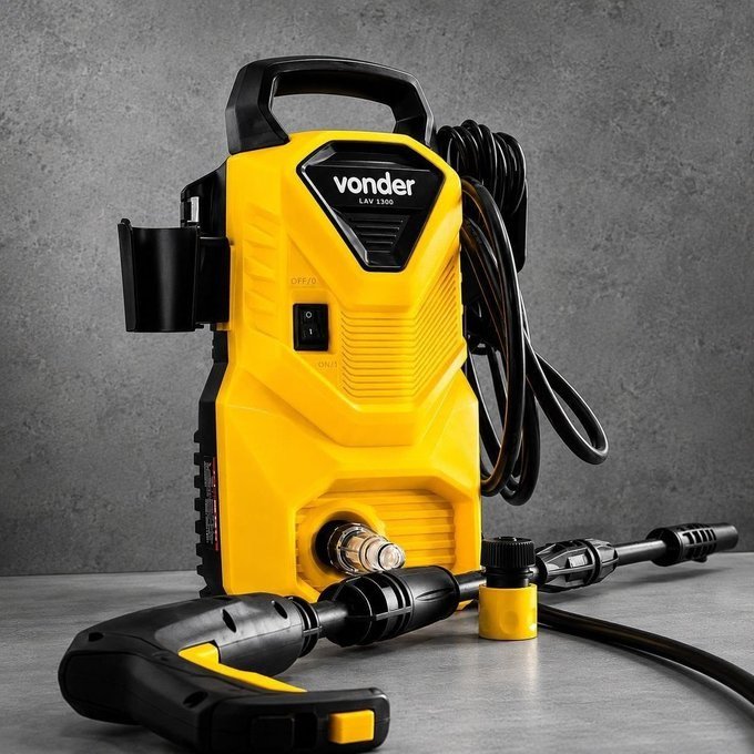 Lavadora de Alta Pressão Vonder Leve Lav 1300 90bar 127V