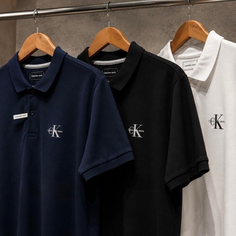 Polo Calvin Klein Jeans Piquet Regular Re Issue
