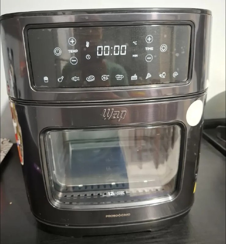 Fritadeira Elétrica Air Fryer Oven Black INOX WAP WAOD2