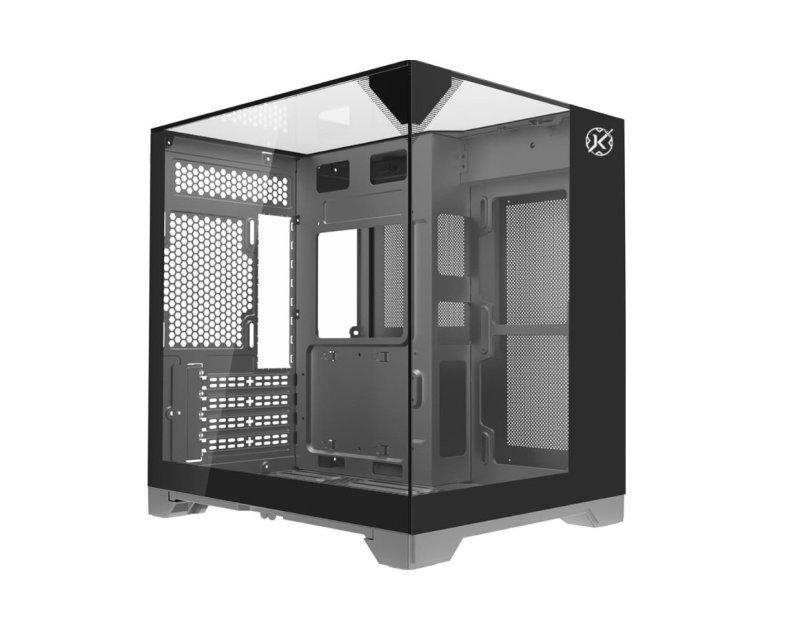 Gabinete Gamer Kalkan Midgard Vision Preto Micro ATX Aquário