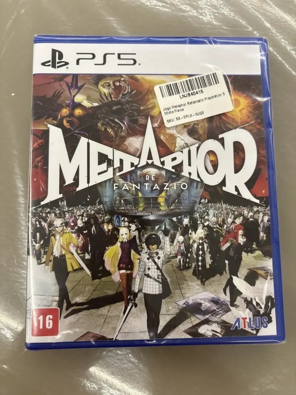 Metaphor Refantazio - PS5 + Frete Grátis