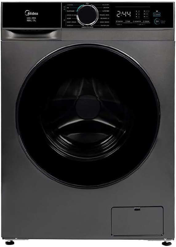 Lava e Seca 10,5kg Titanium Inverter Midea