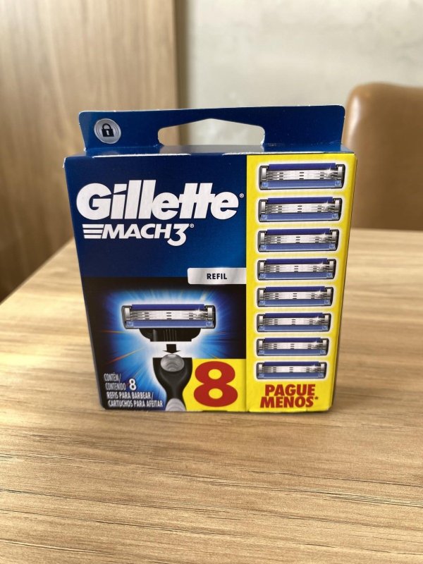 Gillette Mach3 08 Cargas com Frete Grátis