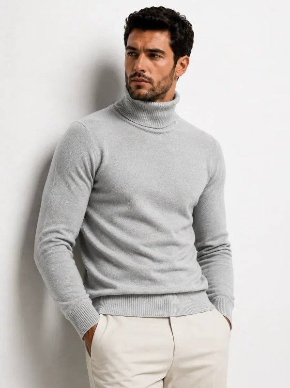 Cacharrel Casaco Blusa Tricot Lã Masculina Mp818