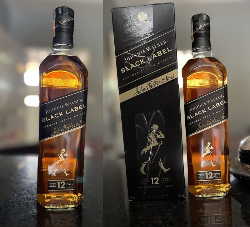 Whisky Johnnie Walker Black Label 12 Anos 750ml