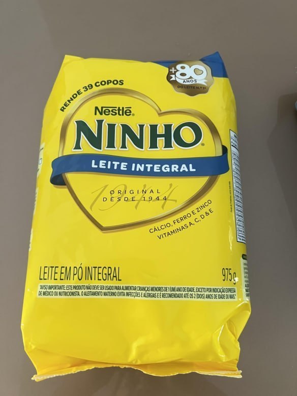 Leite Ninho Pó Integral Pacote 975g