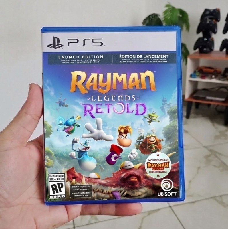 PRÉ-VENDA RAYMAN LEGENDS RETOLD LAUNCH EDITION