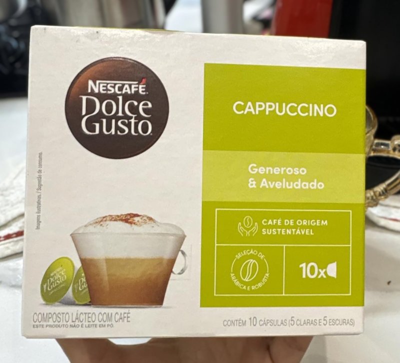 NESCAFÉ DOLCE GUSTO Café em Cápsula Cappuccino 10 Cápsulas