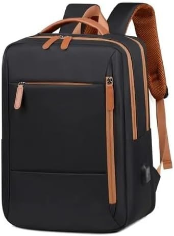 Mala de bordo bolsa de mão Mochila Executiva para Notebook 15.6 Impermeável com Porta USB