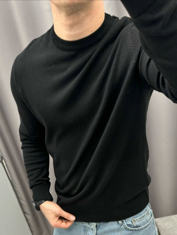 Suéter Blusa De Tricot Masculino Liso