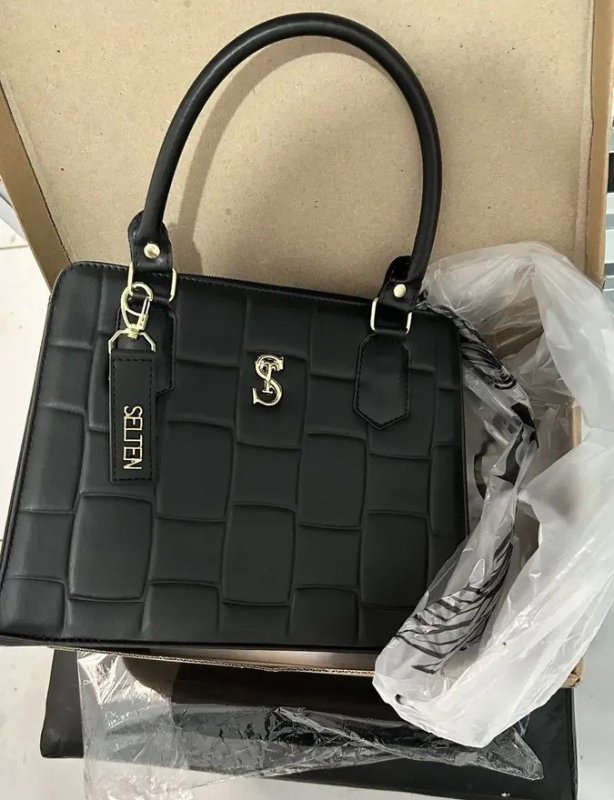 Bolsa Feminina Transversal e Alça De Mão E Selten