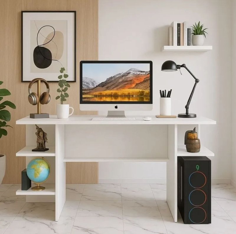 Escrivaninha Para Gamer Ideal P/jogos, Computador E Quarto