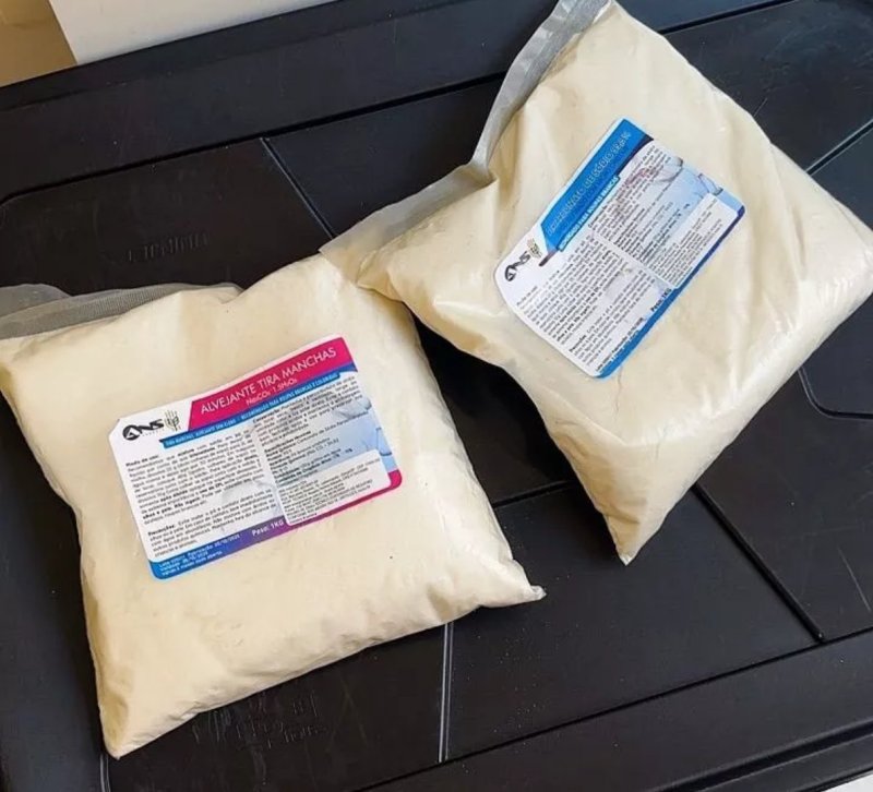 Tira manchas alvejante 1kg + Percarbonato de sódio 1kg